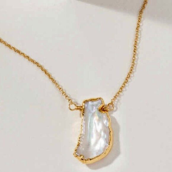 Earth, Wind and Fire Genuine Pearl Necklace - Picture 1 of 3